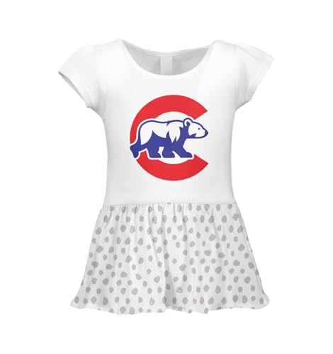 Haase Unlimited Bear Cub - Sports Team Windy City Infant/Toddler Baby Rib Dress