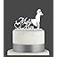 Cake Topper #16 Acryl Hochzeit | Tortenstecker 15 Cm | Made In Germany