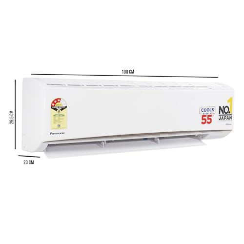 Image of Panasonic CS /CU-RU18BKY 1.5 Ton 3-Star Split Air Conditioner - Efficient Cooling for Your Home
