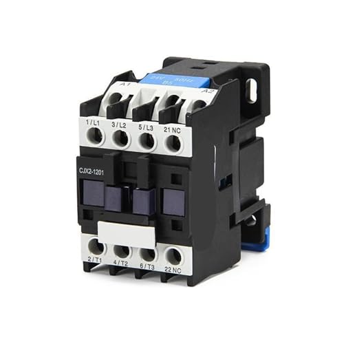 Contactor de CA CJX2-1201 24V con bobina de cobre y alta resistencia al desgaste