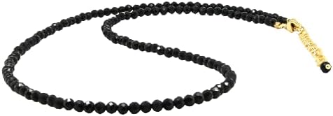 Gempires Natural Gemstone Beaded Necklace Handmade Crystal Jewelry Hypoallergenic 20 Inch Gold Plated Trendy Everyday Fashion Jewelry For Women