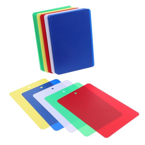 Veemoon 100Pcs Plastic Tags for Labeling for Shipping Inventory Luggage and Retail Use