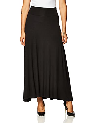 AGB Women's Soft Knit Maxi Skirt (Petite, Standard and Plus Sizes)3