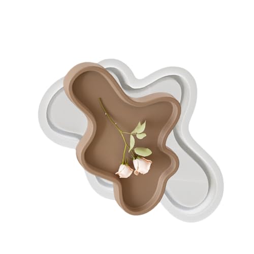 Flexible Resin Storage Holder Molds For Jewelry Trays And Cup Mats Creation