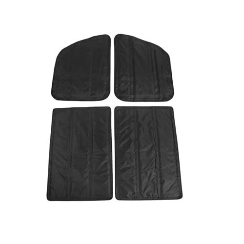Isolation thermique toit Jeep Wrangler JL 2 portes en coton : kit complet d'isolation capot 2018-2022