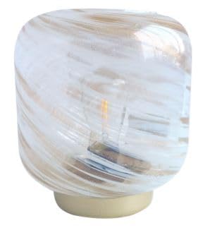 New Gold Abstract Battery Operated Light, Creates A Magnificent Effect, Adds A Distinct Feel to Your Decor, Ideal for Creating A Relaxing & Calm Ambience, Perfect for Placing on Bedside Table