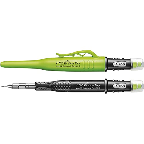 vasalat Pica Fine-Dry 7070 Marqueur à trous profonds 0,9 avec 5 mines graphite HB 7030