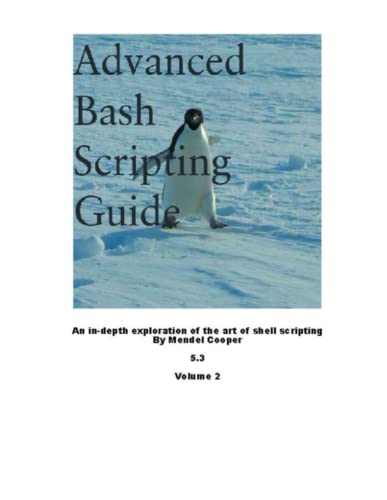 Advanced Bash Scripting Guide 5.3 Volume 2 view 2