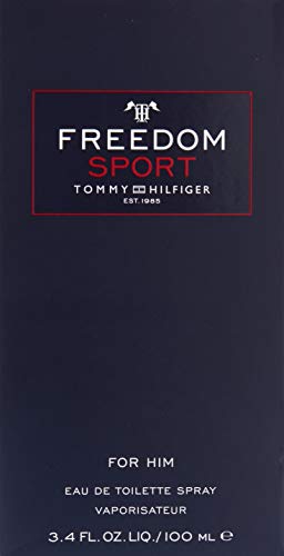 Tommy Hilfiger Freedom Sport Eau De Toilette Spray For Men, 3.4 Ounce #TOP1