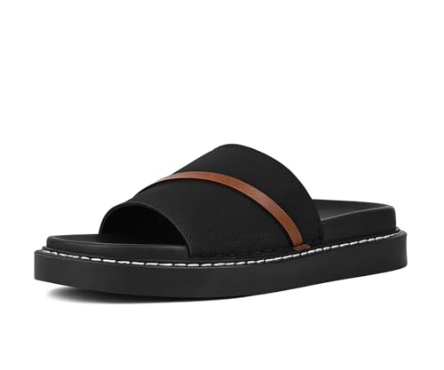 Image of LOUIS STITCH Comfortable Men's Sandals | Lightweight Casual Stylish Slip-On Slides Sandals| Everyday Wear Sandals with PU Cushion Sole | LSOF-21