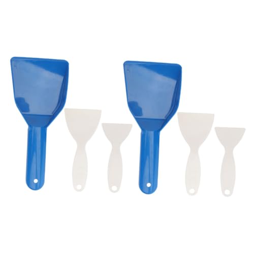 POPETPOP 6 Piezas Rascador de Hielo para Descongelar Nevera y Cocina Incluye Medianos y Pequeños Herramienta Práctica y Duradera para Limpieza y Remoción de Hielo