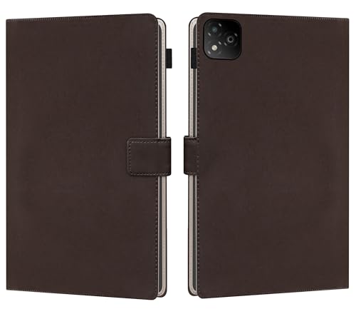 Image of TGK Flip Cover for Infinix XPAD LTE 11 inch Tablet Case with Stylus Holder (Brown)