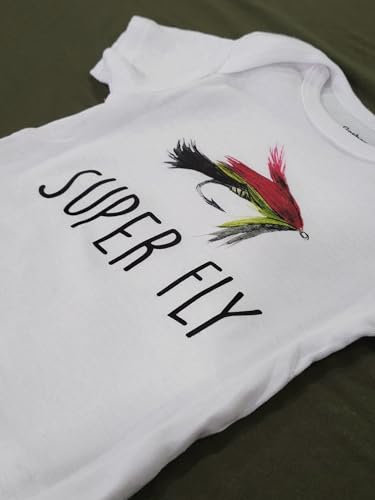 Fly Fishing - Baby Boy Girl Clothes Infant Bodysuit Funny Cute Newborn3