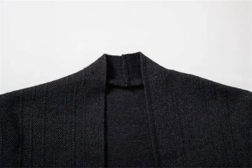 Men's Cardigan Sweater Solid Color Long Sleeve Slim Fit Casual Knit Cardigans Tops3