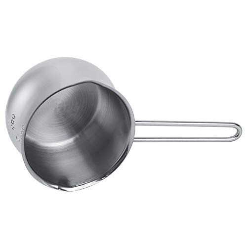 Olla para hornear de acero inoxidable 800ml con línea de escala miniatura 2