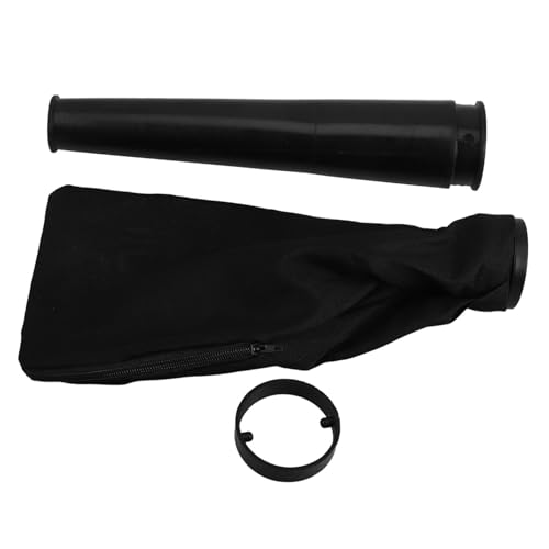 Mikikit Stylish and Portable Black Blower Nozzle for Hair Dryer Air Duster Extension Pipe for Air Compressor and Leaf Blower