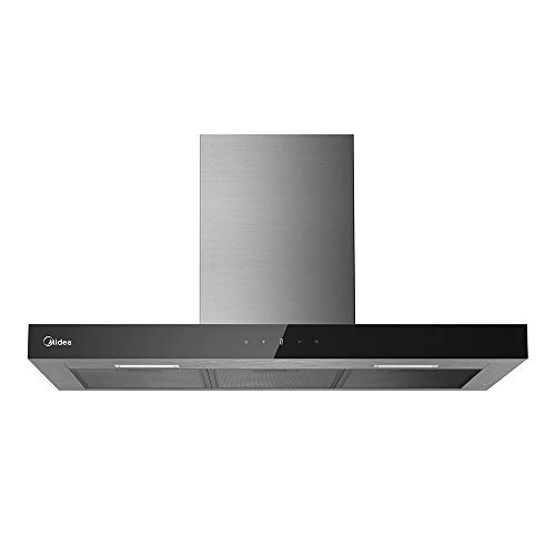 Midea Canopy Range Hood, 90 cm Length, Black