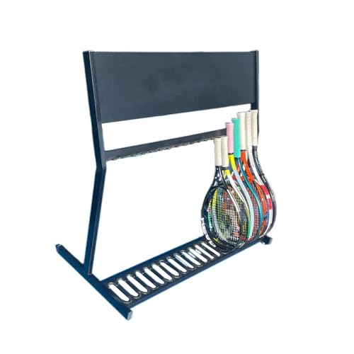 Estante For Raquetas De Tenis, Resistente, De Pie, For Bádminton, con Capacidad De Carga De 80 Kg.