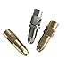 SS brass Waste Oil Burner Nozzle Male thread Fuel Oil Nozzle Boilers atomizing Burner industrial Siphon Injector Spray Nozzle(Brass 0.8mm)