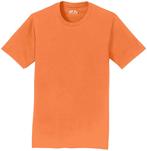 Joe's USA Mens 4.5oz Soft Cotton Lightweight T-Shirts in Sizes S-6XL