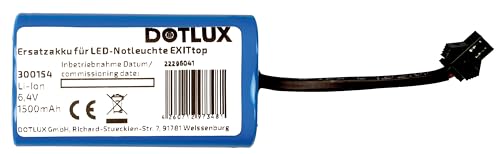 Dotlux Ersatzakku für LED Notleuchte EXITtop 5098 8h