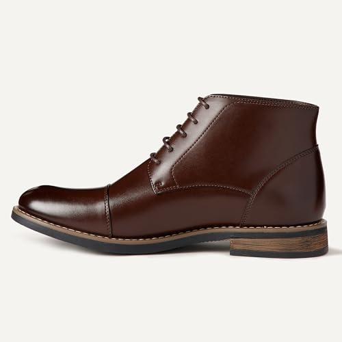 Image of Amazon Essentials Men's Cap Toe Lace Up Ankle Dress Boots