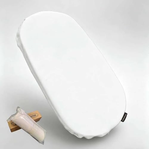SAYHAHA Large Moses Basket Pad, 27 moses basket vs bassinet SAYHAHA Large Moses Basket Pad, 27