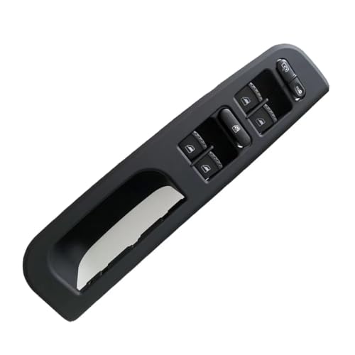 Bouton de commutation de vitre électrique Seat avec panneau de finition plastique noir