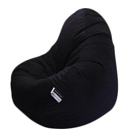 Altmark-Design Sitzsack XL Mikrofaser Black/incl. Inlett