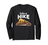 Photo Gallery take a hike cool retro design vintage montagna maglia a manica Photo Gallery take a hike cool retro design vintage montagna maglia a manica