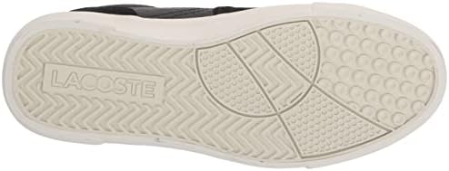 Lacoste womens L006 Sneaker, Black/White, 10 US | Image 3