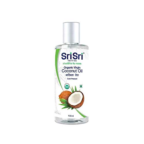 Image of Sri Sri Tattva Organic Virgin Coconut Oil, 100ml (Pack of 2)