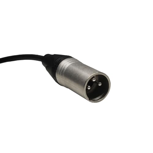 Câble audio XLR coudé de 5 m pour interface audio et haut-parleur - 4