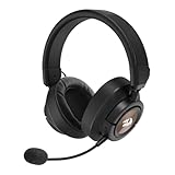 Redragon H889 - Auriculares para juegos, 2.4 GHz/BT/con cable, color negro