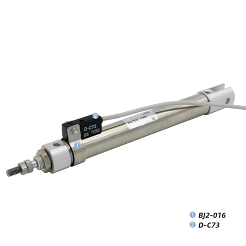 Vérin pneumatique double effet CDJ2D16-100-B mini tige simple - 6