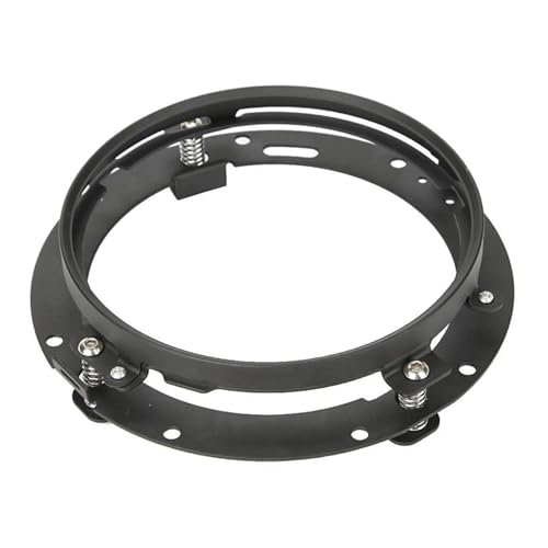 Phare de moto 7 pouces et feux antibrouillard 4.5 avec support pour Touring Softail