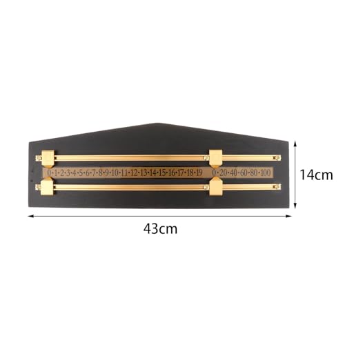 Marcador de Snooker Billiard en Madera y Metal miniatura 7