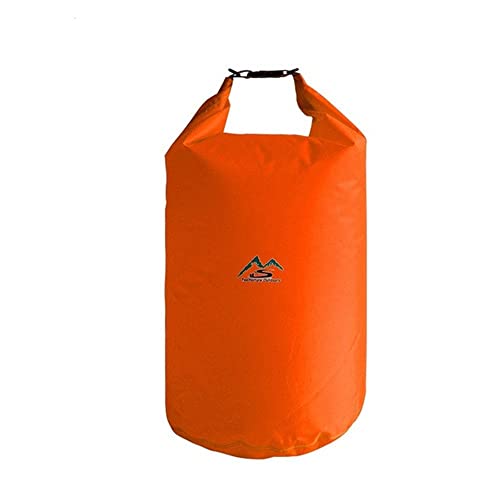 Bolsa seca impermeable para exteriores 40L naranja para camping, excursionismo, natación, navegación y rafting