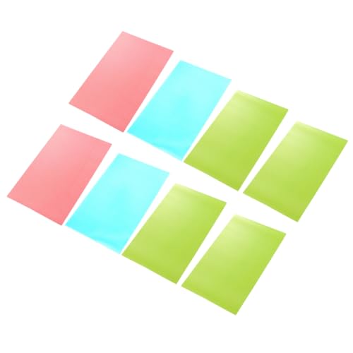 Mikikit 2 juegos Alfombrillas Multiusos Antideslizantes para Refrigerador y Cajón Tapetes de Cocina Absorbentes de Humedad Aislantes de Calor Lavables y Cortables Colores Color Aleatorio