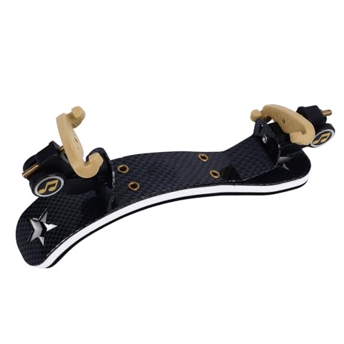 Repose-épaule pour violon 1/2 en fibre de carbone réglable et ergonomique
