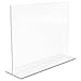 Office Depot(R) Stand-Up Sign Holder, Horizontal, 8 1/2