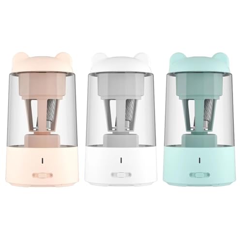 Taille-crayon électrique automatique bleu rechargeable pour enfant et école - 4