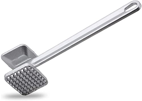 enecharger Meat Tenderizer Hammer,Stainless Steel Dual-Sided Heavy Duty Meat Pounder,Use Pounding Beef,Steak,Chicken,Pork