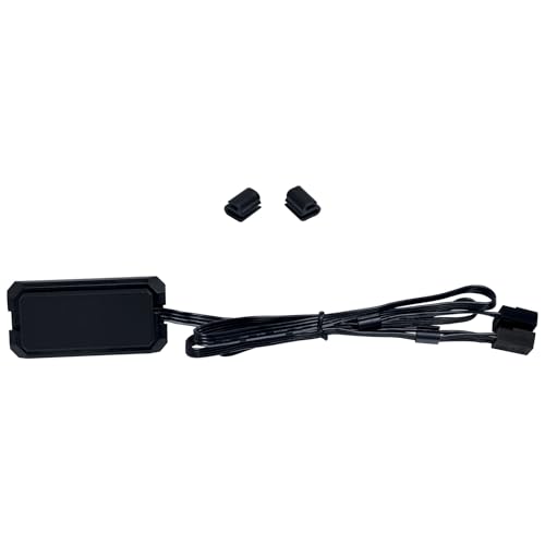 Image of Lian Li UNI Fan CL Wireless 120 - Triple Pack (Reverse Blade) - 2.4 GHz Wireless Signal RGB & PC Case Fans Control - Dual Light Zones - 28mm FDB -Black (G99.12RCL1W3B.in)