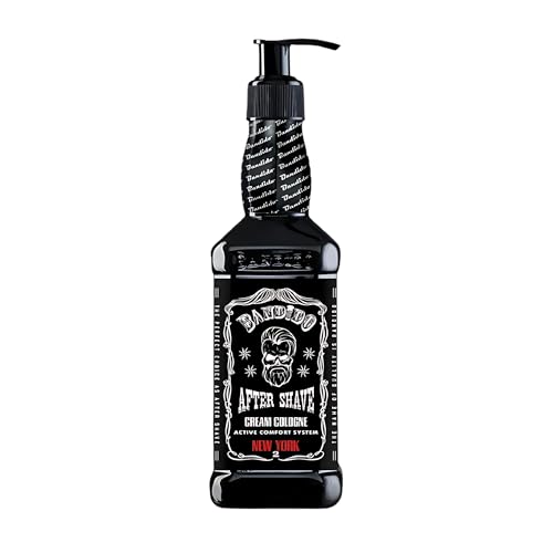 BANDIDO Dopobarba Uomo | Balsamo Barba Uomo Idratante e Lenitivo New York | After Shave per Pelle Sensibile 350ml | Crema da Barba Uomo Adatta a Tutti i Tipi i Pelle