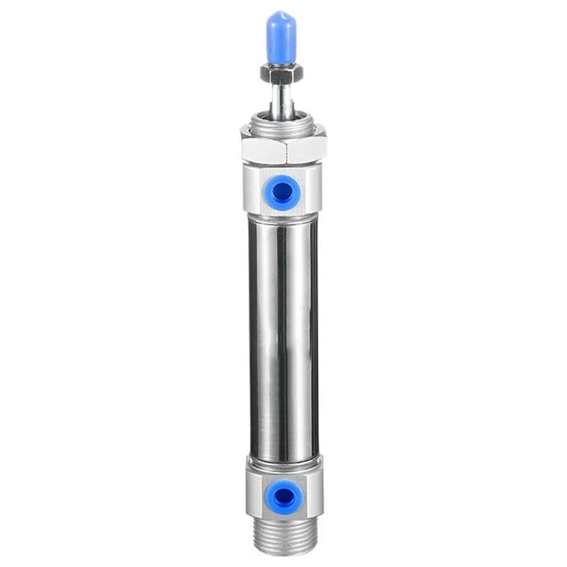 Vérin pneumatique rond DSNU contre l'usure mécanique inox