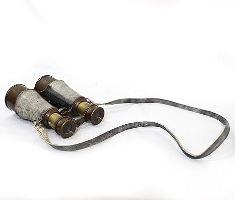 Generic Sailor Instrument London 1915 Gray Telescopes, Victorian Marine 7 inch Brass Nautical Pirate's Spotting Scope, Brass Binocular