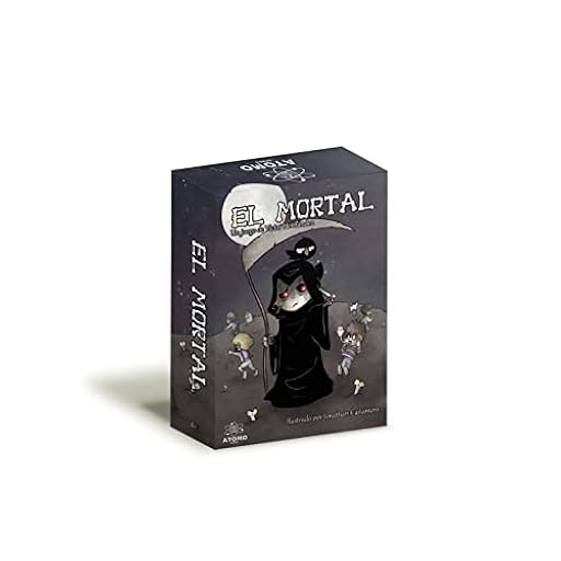 Atomo Games El Mortal | Juego de Cartas Infantil Para Niños a Partir de 10 Años | Juego de mesa Familia y Amigos | Ya disponible en tu tienda friki favorita! En mundofriki.es!