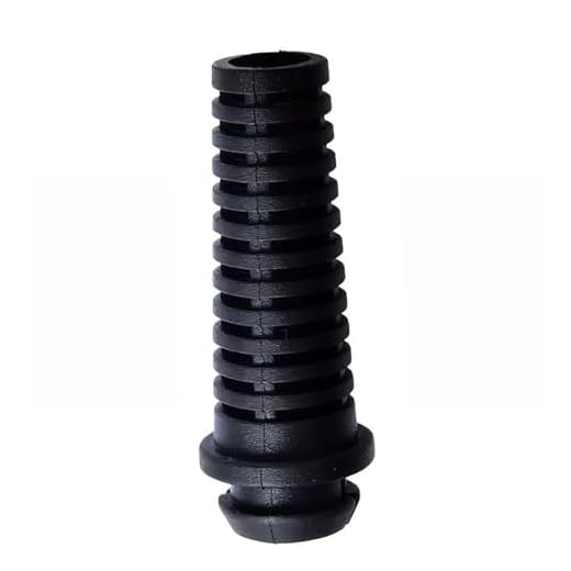 Wire Cable Sleeve 6mm Wire Guard Protection Cable Gland Boot PVC Cord Protector Power Tool(Black)