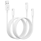 2m IPad Fast Charger Cable, USB C to USB Charging Cord for iPad 10.9 inch (10th/11th Gen),iPad Pro 12.9 in (3rd 4th 5th), 11 Inch(4th/3rd/2nd),iPhone 15/16/16e/17 USB C to USB A Car Carplay Cable Lead